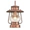 Westinghouse Fixture Wall Outdoor 60W Santa Fe Lantern Washed Copper Clear Seeded Glass 6373100 - alternate 1